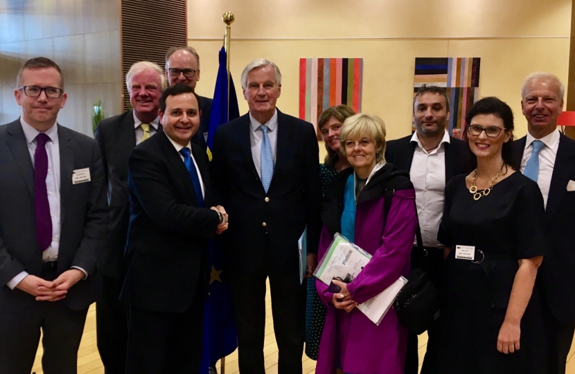 Meeting with the EU's chief negotiator Michael Barnier