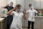 3D-printed face shields being used by NHS staff